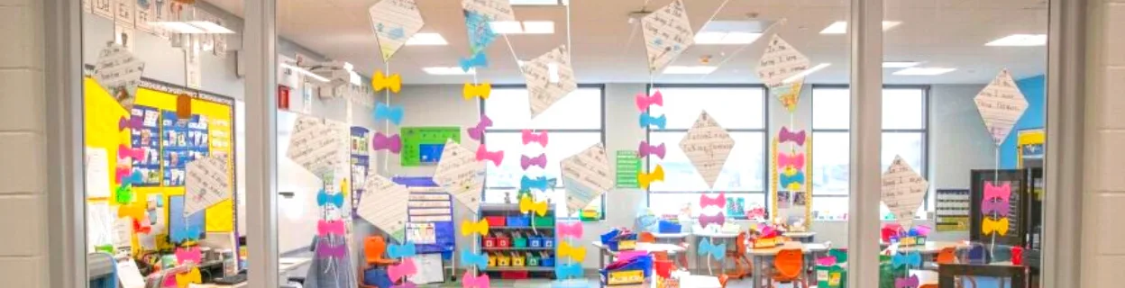 students in a classroom